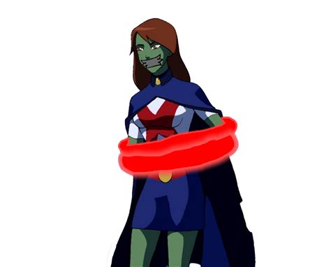 Miss Martian Bound By Energy Rings And Gagged By Alphagodzilla1985 On Deviantart