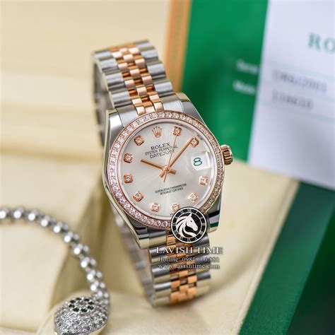 Đồng Hồ Rolex Datejust 31mm 278381rbr Rep 11 Chế Tác Vỏ Vàng Hồng Niề