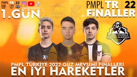 PMPL 2022 TÜRKİYE GÜZ MEVSİMİ FİNALLER 1 GÜN EN İYİ 20 HAREKET YouTube