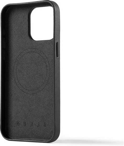 Mujjo Full Leather Mag Case Iphone Pro Max Zwart Bol