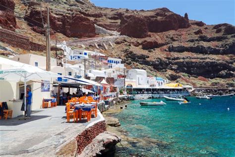 Visiting Ammoudi Bay In Santorini Greece The Republic Of Rose