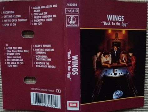 Wings - Back To The Egg (1990, Dolby System, Cassette) | Discogs