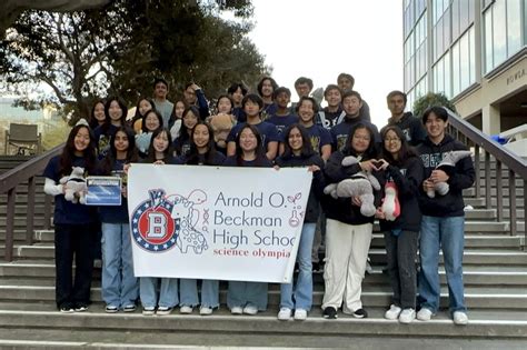 Beckman High School SciOly Team Qualifies For State Tournament | Beckman Foundation