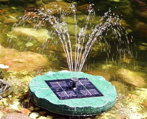 Solar Powered Pond Fountain Solar Water Fountain Diy Solar Fountain