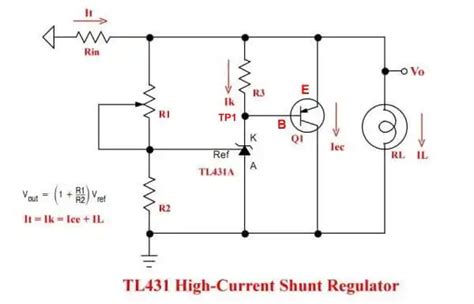 TL431 Shunt Regulator Circuits