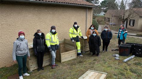 Un premier composteur collectif Ville de Saint Marcel lès Valence