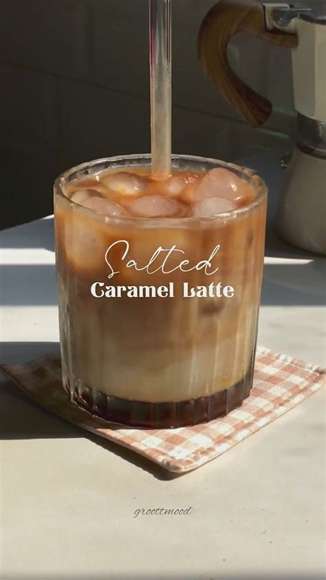 Salted Caramel Latte Resep Kopi Bikin Sendiri Di Rumah In