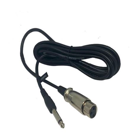 Cabo P Microfone P Mono X Xlr Femea Metros Balanceado Shopee Brasil