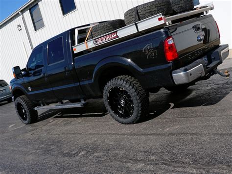 2015 Ford F 250 Super Duty 22x10 Hostile Wheels 35x12 5R20 Atturo