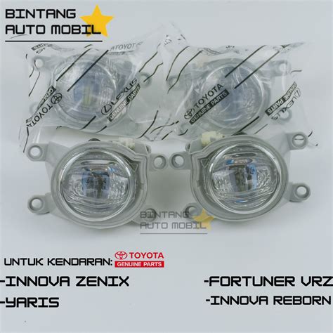 Lampu Kabut Innova Zenix Foglamp LED Innova Reborn Fortuner VRZ Yaris