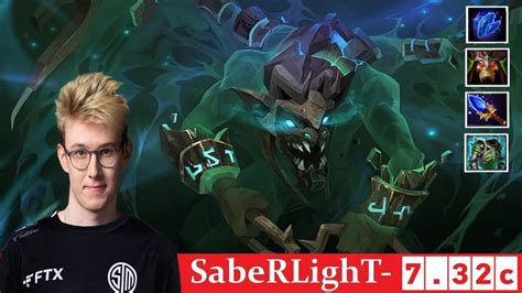 DOTA 2 TSM FTX SabeRLighT The VISAGE OFFLANE 7 32c YouTube