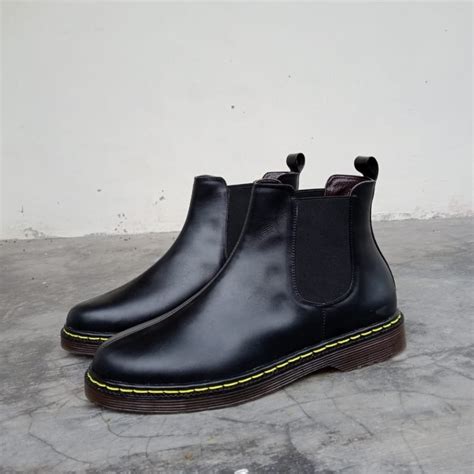 Jual Cuero Boots Leather Kulit Asli Pull Up Handmade Docmart Chelsea