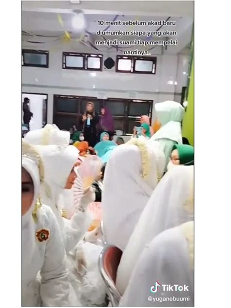 Viral Nikah Massal Unik Calon Pengantin Tahu Pasangannya 10 Menit