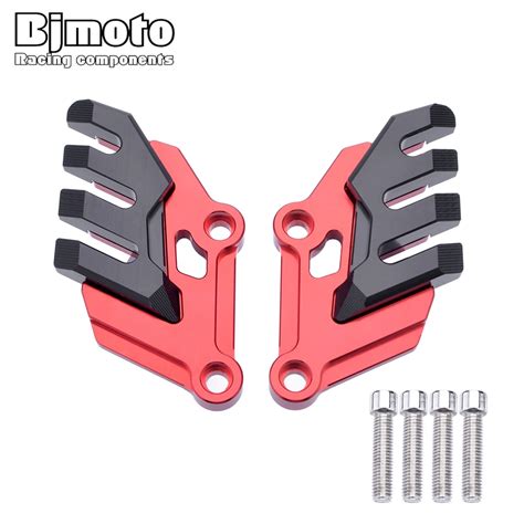 Bjmoto Motorcycle Cnc Aluminum Front Brake Disc Caliper Brakecaliper Guard Protector Cover For