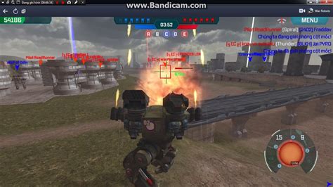 B N Sao C A War Robots Test Server New Raijin Buff Weapons