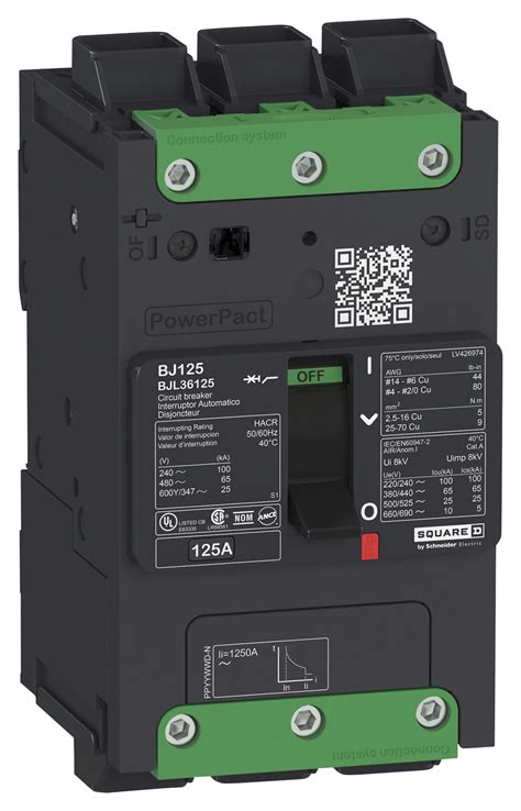 Bdl Square D By Schneider Electric Circuit Breaker Pole