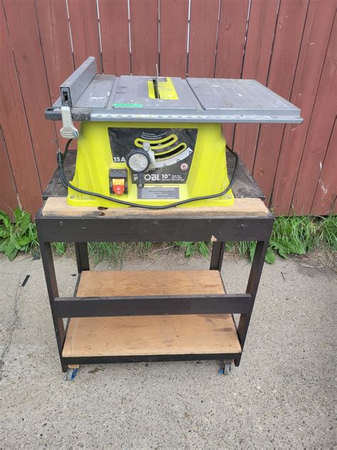 Ryobi Rts10g 10 Table Saw With Wheeled Table