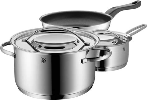 Набор кастрюль WMF, Нержавеющая сталь, 3,3 л, 1,4 л - купить по ...