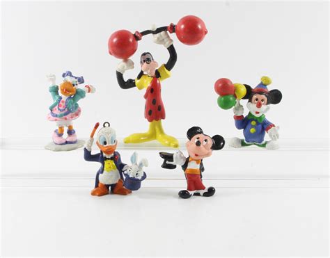 Micky Maus Minni Donald Duck Walt Disney X Zirkus Figuren