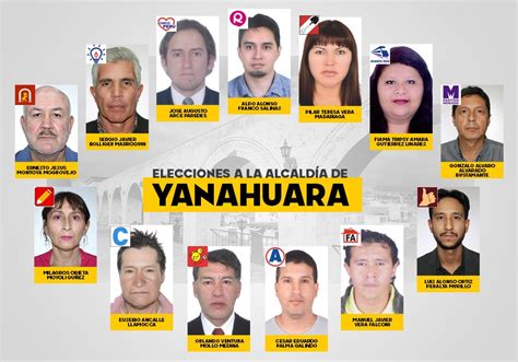 Elecciones 2022 Arequipa 14 candidatos se lanzan a alcaldía de Yanahuara