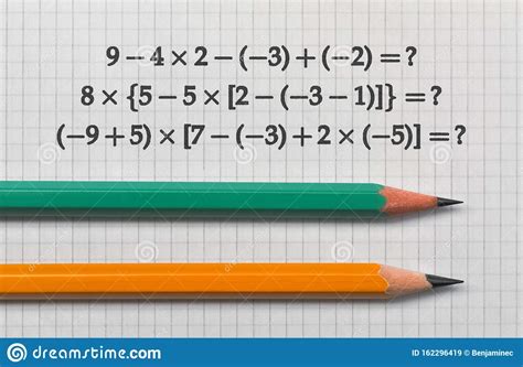 Set Of Basic Math Symbol Draw By White Chalk On Blackboard Background