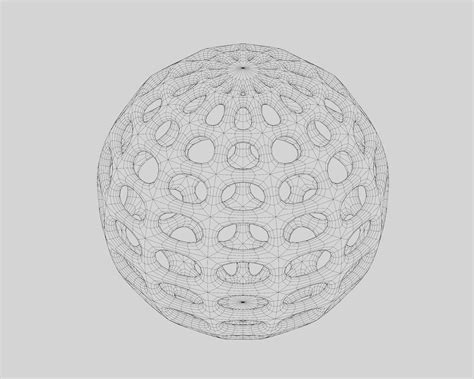 Sphere Ball 3d Model By Sdfffg