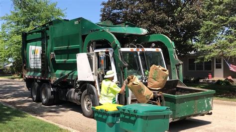 Garbage Truck Compilation Waste Managements Final Days In Hampshire