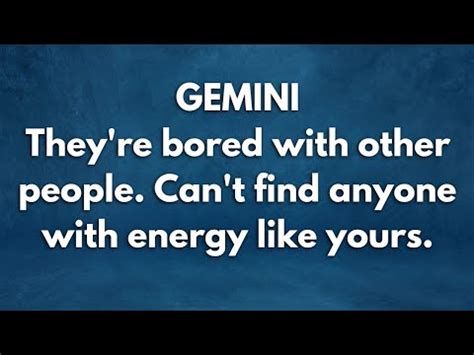 Gemini Love Tarot They Re Bored With Other People No One Measures Up