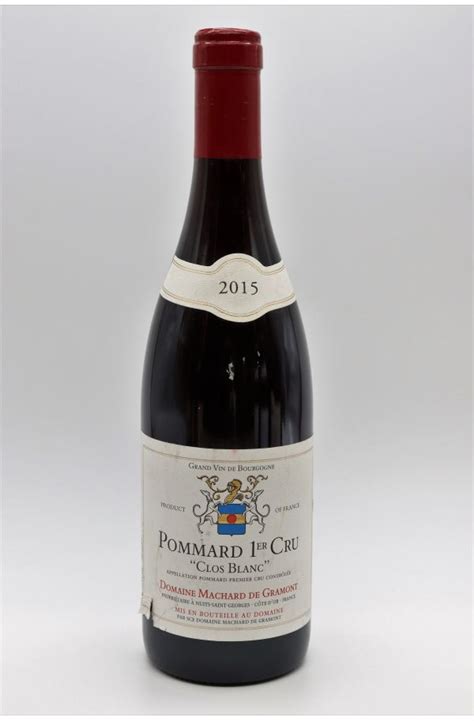 Machard De Gramont Pommard Er Cru Clos Blanc