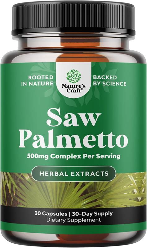 Amazon Extra Strength Saw Palmetto Extract Advanced Herbal