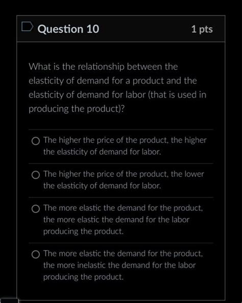 Solved Question Pts If The Mpp Of The Last Unit Of Labor Chegg