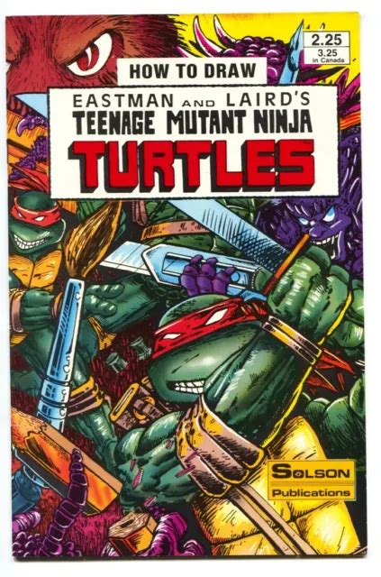 How To Draw The Teen Age Mutant Ninja Turtles Solson Nm