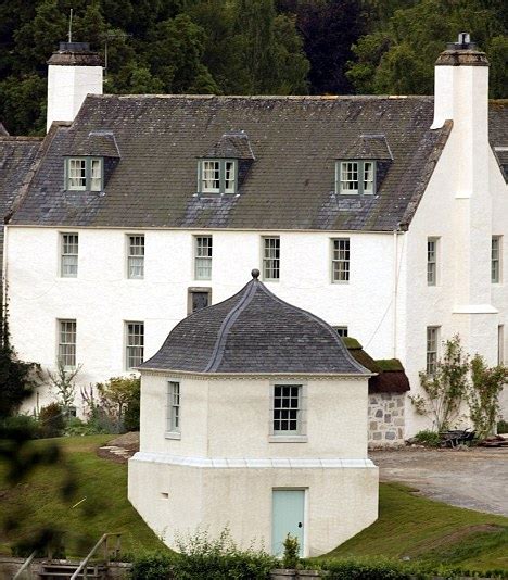 Royal Insight - Birkhall at the Balmoral Estate in Scotland. It is...