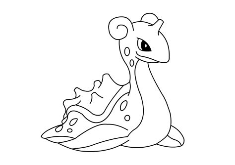 Lapras Coloring Pages Free Pokemon Coloring Pages Printables