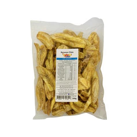 Bananas Chips Salgada G Bancrock