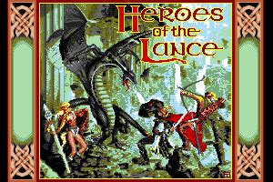 Advanced Dungeons & Dragons: Heroes of the Lance , NEC PC-9801 Series 5.25in. disk by Pony ...