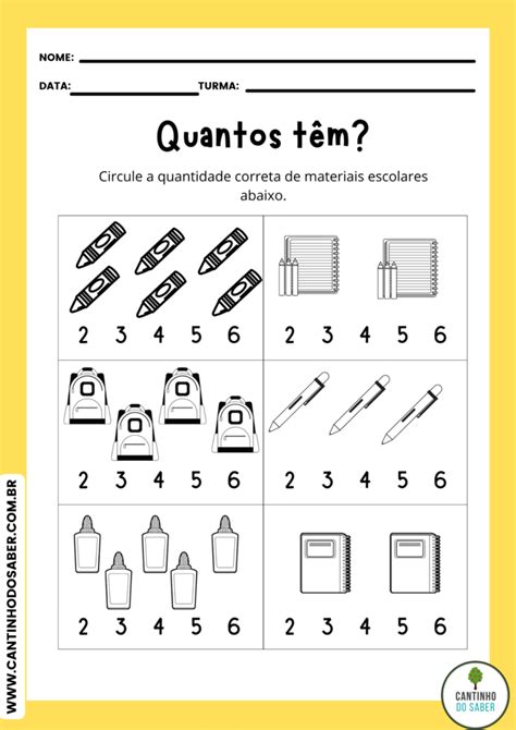 Atividades Para Volta S Aulas