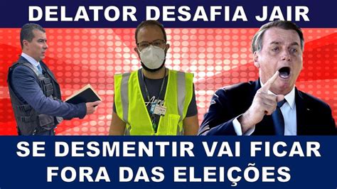 DELATOR AMEAÇA DESTRUIR BOLSONARO E ELE SURTA GRITA E XINGA CPI VAI