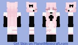 pink egirl Minecraft Skin