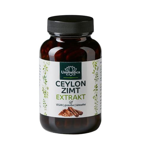 Ceylon Zimt Extrakt 10 1 190 Mg Pro Tagesdosis 1 Kapsel 120