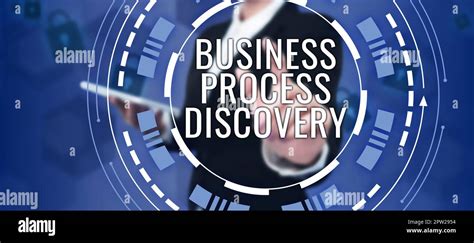 Conceptual Display Business Process Discovery Internet Concept