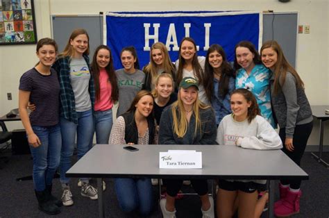 Hall High School Senior Signs National Letter Of Intent We Ha West Hartford News