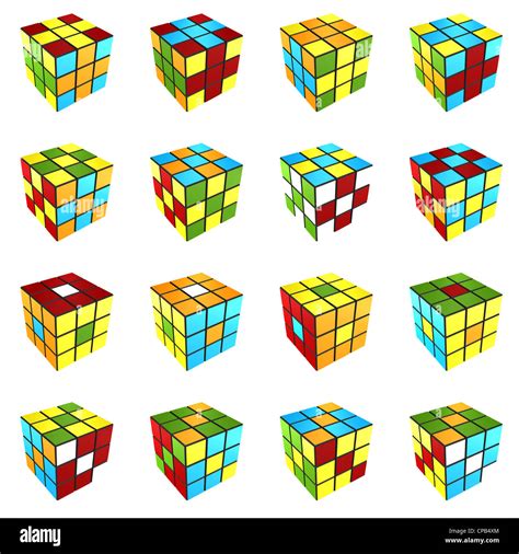 Completed rubiks cube hi-res stock photography and images - Alamy