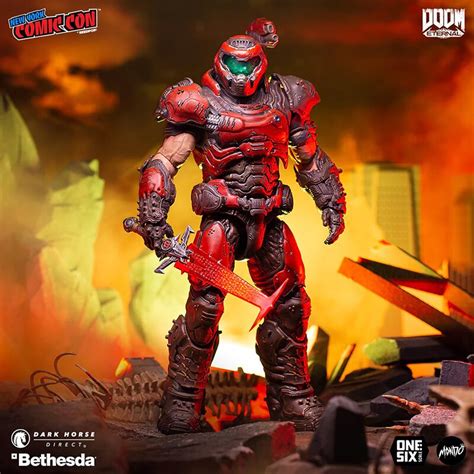 DOOM Eternal 1/6th Scale Figure Mondo NYCC 2023 Exclusive