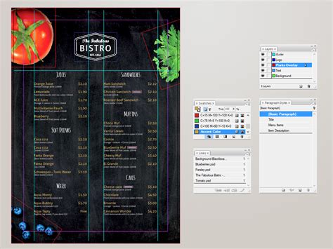 Bistrocaffe Menu Template Themzy Templates