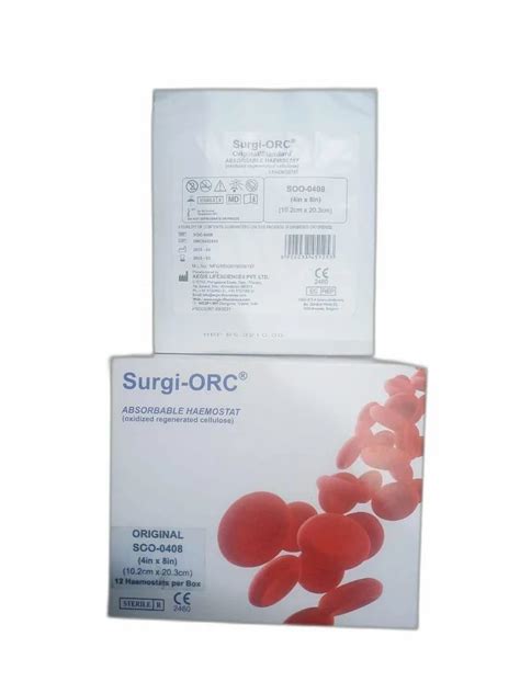 Non Woven Surgi Orc Absorbable Haemostat For Surgical Use At Rs 1800