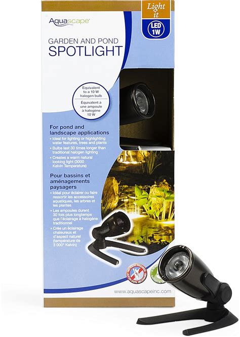 Aquascape Luz Led Sumergible Para Estanque Jard N Y Resaltar El