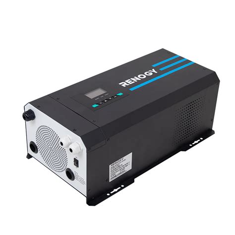 3000w 12v Pure Sine Wave Inverter Charger W Lcd Display Renogy Solar