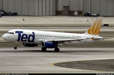 N472UA Ted Airbus A320 232 Photo By Robin Guess AZ Action Photo ID