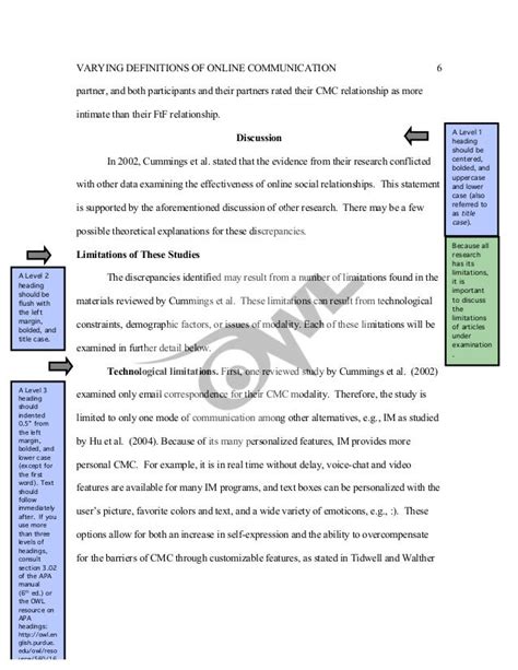 Example Of Apa Paper Headings At Vanshepardblog Blog